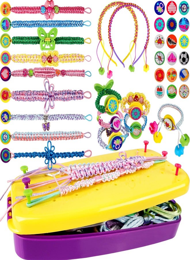FunMission Friendship Bracelet Kit, Friendship Bracelet Making Kit for Girls, Arts and Crafts for Kids Ages 8-12, Bracelets String Maker DIY Toys Set, Toys for Girls 6 7 8 9 10 11 12+ Years Old - Image 1